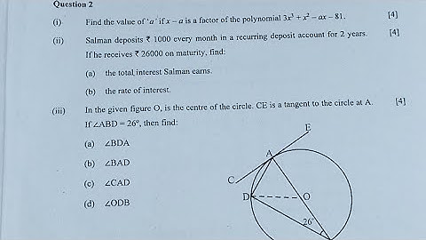Solution 😱 | Mathematics | ICSE Class 10th 2023 ||