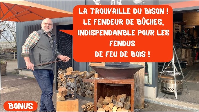 CHICIRIS Fendeuse de Buches, Fendeuse Bois Manuelle, Petit Fendeur
