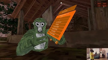 Gorilla Tag  with Monkey Mod Manager on Windows and HTC Vive VR