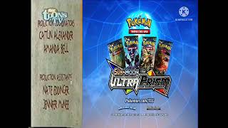 NickToons TV UK Split Screen Credits With Pokémon TCG Commercial (2003)