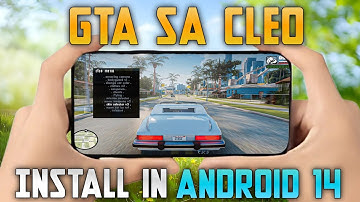 Gta sa cleo mod in android 14 | How to install cleo mods in gta san andreas android