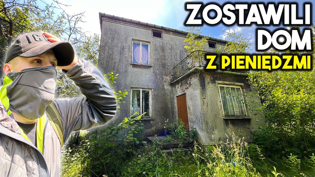 PORZUCONY DOM PEŁEN WARTOŚCIOWYCH RZECZY (RODZINA ZNIKNĘŁA) - Urbex