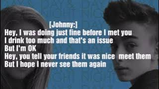 Closer by Johnny Orlando & Mackenzie Ziegler (Lyrics)