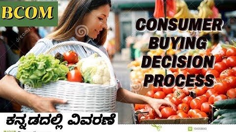 Bcom/Consumer buying decision process/ principles of marketing