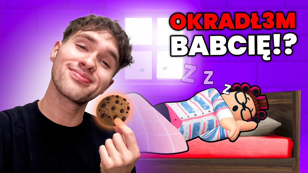UKRADŁEM BABCI CIASTKO... I ŻAŁUJĘ 😱🍪