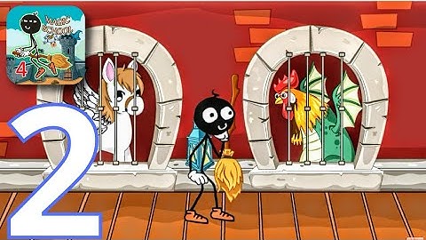 Stickman School Escape 4 -  Gameplay Walkthrough With All POSSIBILITIES( iOS , Android ) | Part 02