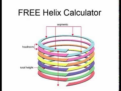 Free Model Railroad Helix Calculator - YouTube