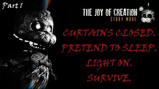 Losing Sanity // The Joy of Creation: Story Mode // Part 1