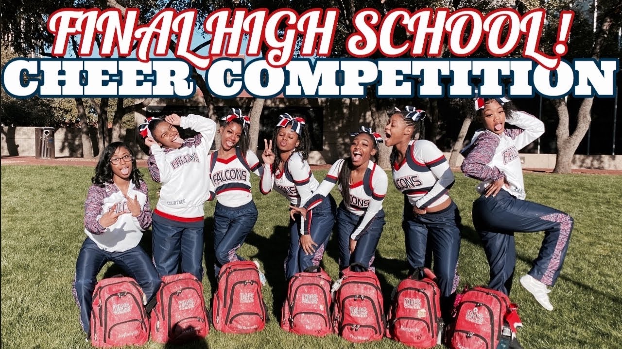 CHEER COMPETITION VLOG!! Behind The Scenes FINAL High School Comp YouTube