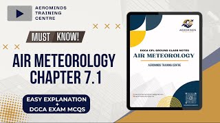 Air Meteorology | Visibility and Fog (Part 1) | Chapter 7 | DGCA CPL NOTES AND EXAM QUESTIONS 