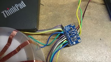 Quick capacitive touch demo with Beaglebone Green / Adafruit MPR121