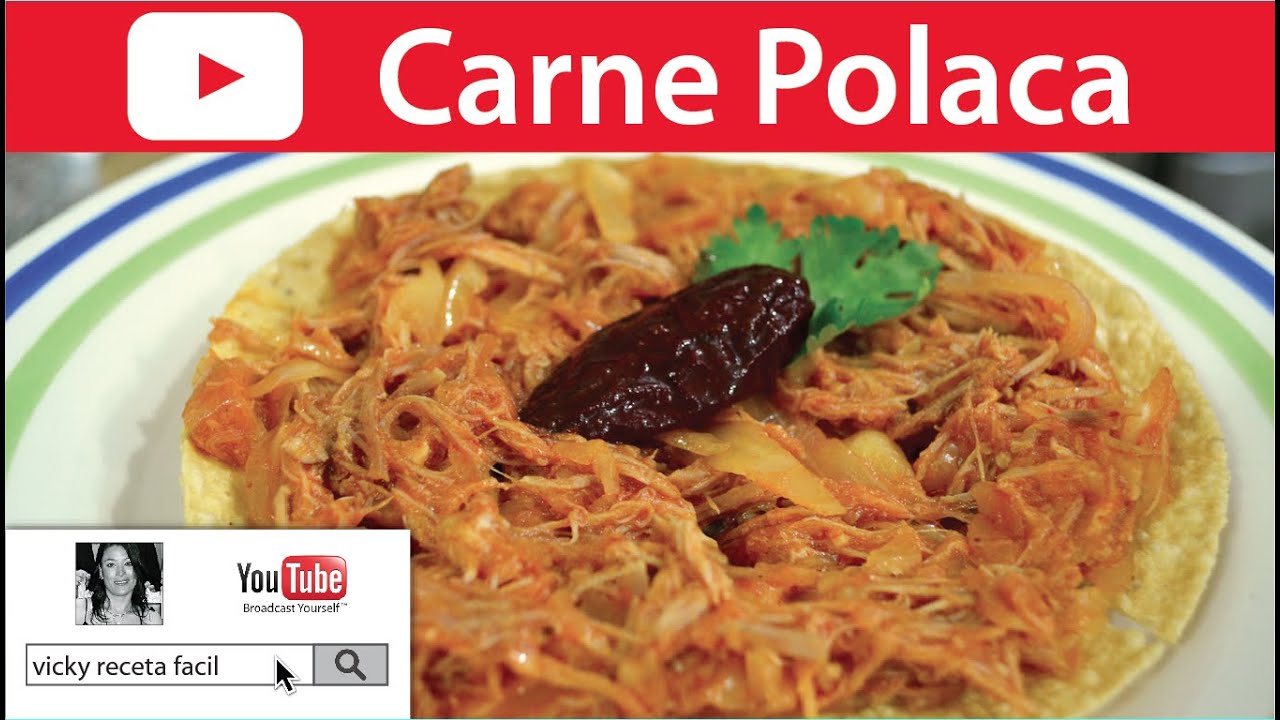 CARNE POLACA | Vicky Receta Facil - YouTube