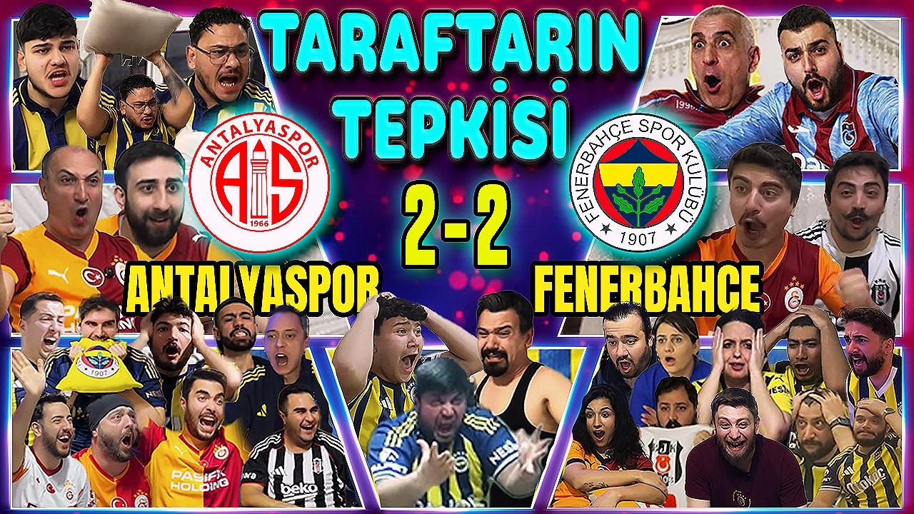 90+7’DE DİREK! 😱 TARAFTARLAR ÇILDIRDI! 🤬 FENERBAHÇE AĞIR YARA ALDI 🔥 ANTALYASPOR 2-2 FENERBAHÇE