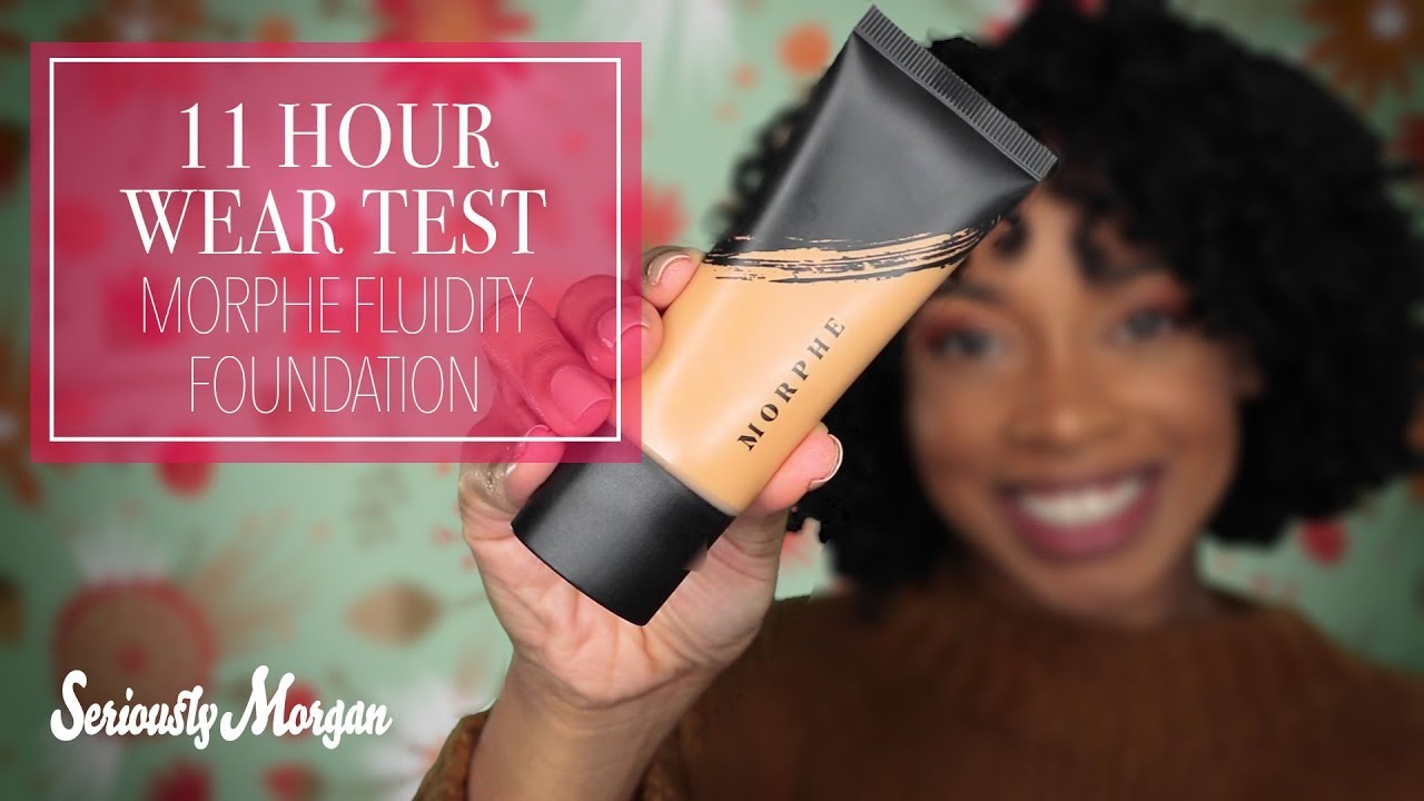 11 Hour Wear Test Morphe Fluidity Foundation and Concealer Review