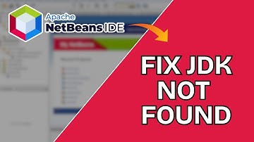 Hoe los ik de fout “JDK Not Found” in NetBeans 2025 op?