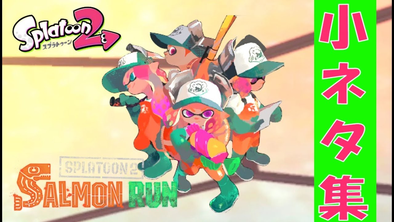 スプラトゥーン2 サーモンラン小ネタまとめ Youtube