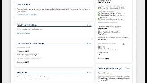 ALEKS | Your Classes Part 1 - The Basics