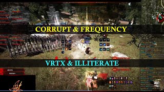 BDO - Corrupt and Frequency vs VRTX & Illiterate