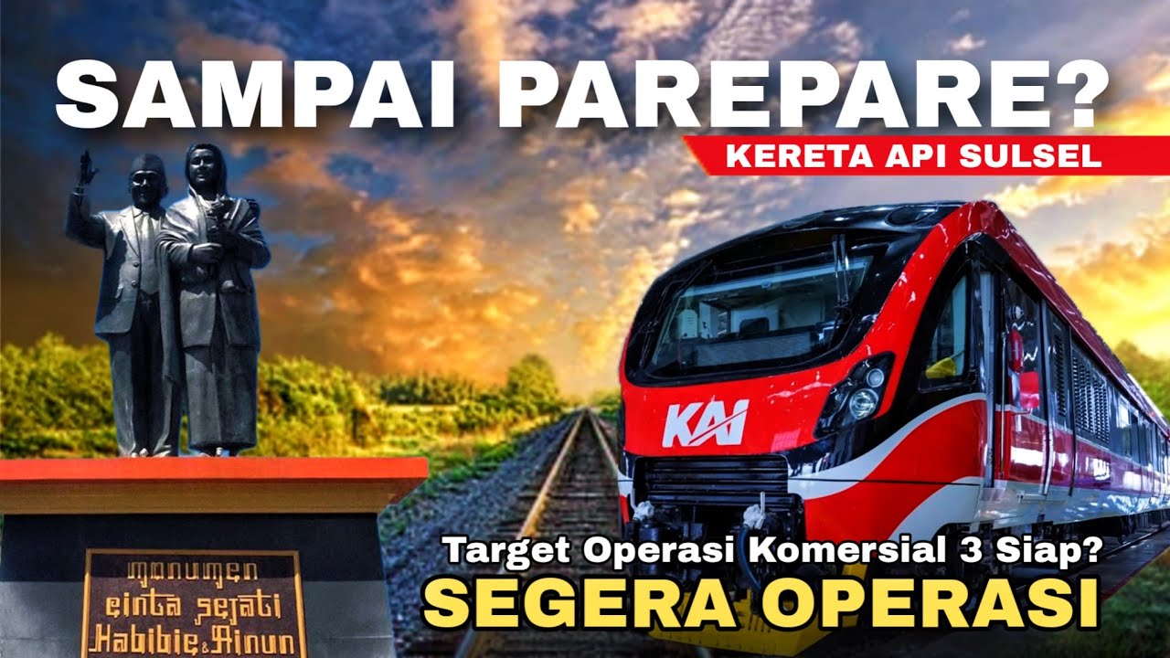Kereta Api Sulsel: Kapan Sampai Parepare? Update Progres 2025!