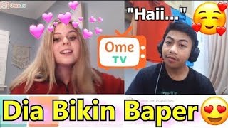 Dibikin Baper Sama Cewe Bule - Ome.tv Internasional
