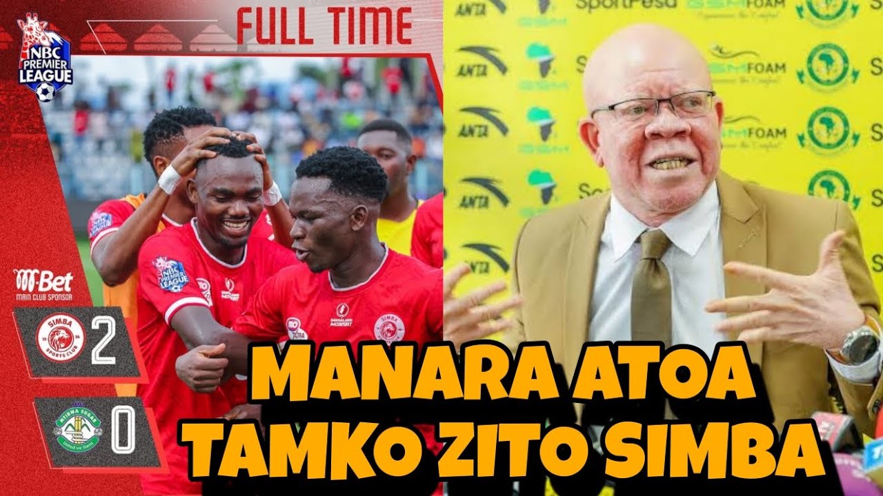 Alichokisema MANARA Atoa Tamko Zito SIMBA Baada ya Kushinda 2-0 Dhidi ...
