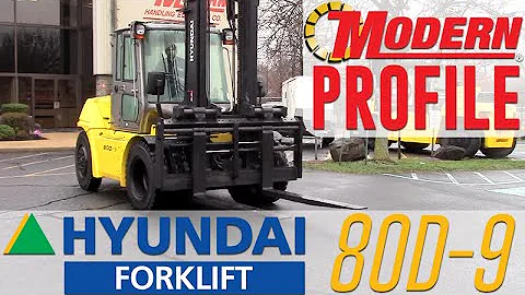 Hyundai 80D-9 Forklift Profile | Modern Handling | 800-8-MODERN