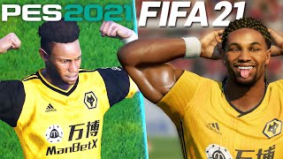 FIFA 21 vs PES 2021 : NEW CELEBRATIONS!