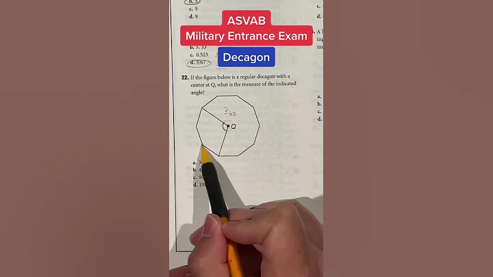 ASVAB AFQT Math Knowledge answer 22