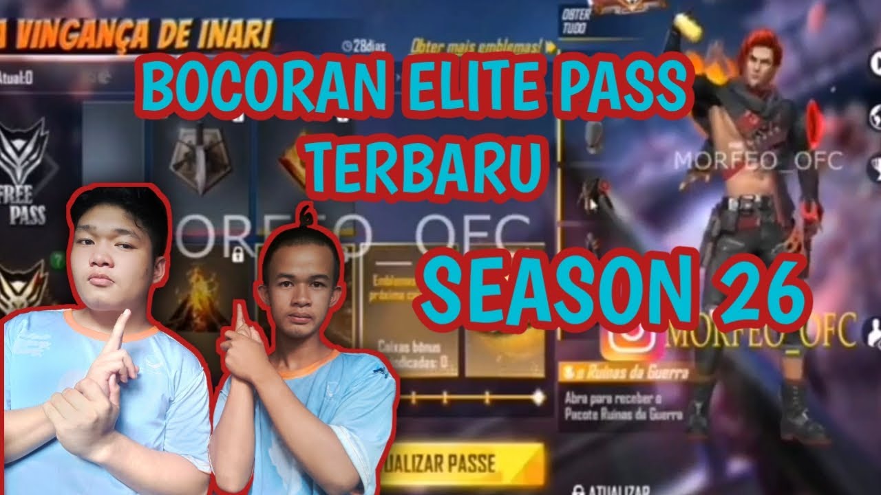 BOCORAN UPDATE ELITE PASS SEASON 26 Garena free fire 2020 - YouTube