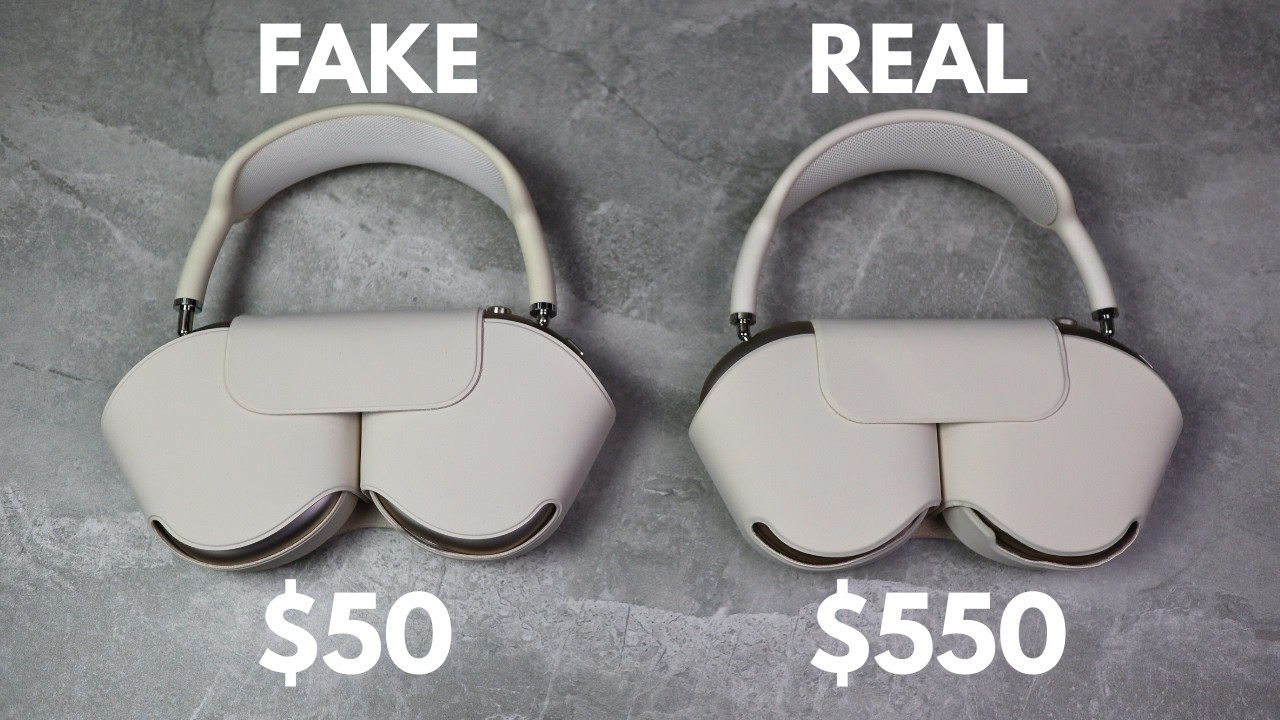 I Tried $50 Fake Airpods Max and they were Actually GOOD?