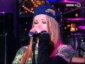 Avril Lavigne - Sk8erboi - Live @ Late Show with David Letterman [2002.10.01]