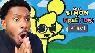 I Tried Sprunki Castle: MEET SIMON AND FRIENDS!