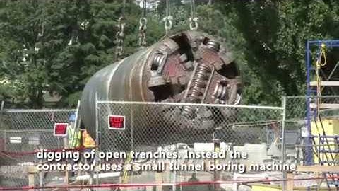 Reducing community impacts during construction using microtunneling (Open Caption Version)