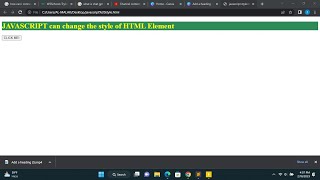 Styling Text in HTML with JavaScript: A Beginner's Guide |CHANGE THE STYLE USING JAVASCRIPT|TUTORIAL