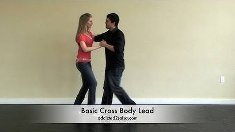 Cross Body Lead in Salsa Dancing