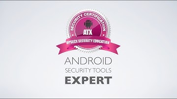 OpSecX Android Security Tools Expert - ATX