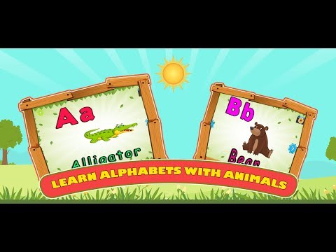 Animal ABC Learn The Alphabet | Learning Animal Names and Sounds For Toddlers | The Learning Apps