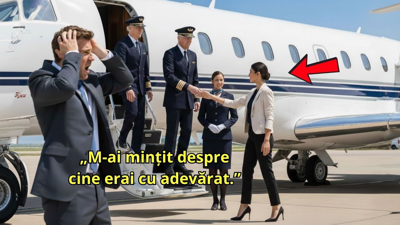 „A sărbătorit divorțul — dar a încremenit când a văzut-o pe fosta urcând într-un avion privat.”