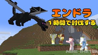 【ケモノ系VTuber】１時間でエンドラ討伐するで！【マインクラフト】