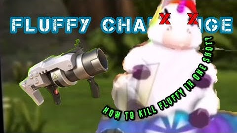KILLING FLUFFY IN ONE SHOT! | RESPAWNABLES #Fluffychallenge
