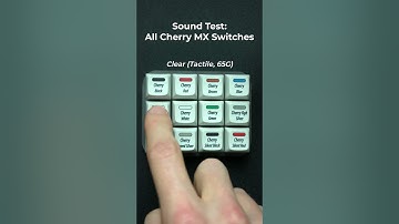 Sound Test - All Cherry MX Switches!