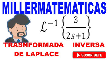 Transformada inversa de laplace | Ejemplo 6 // Millermatematicas