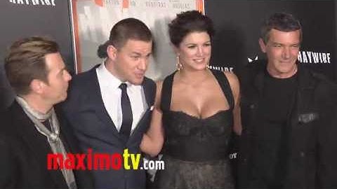 "Haywire" red carpet premiere with Gina Carano, Channing Tatum, Antonio Banderas, and more