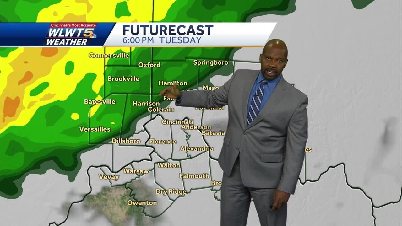 Rain Tuesday Evening - YouTube