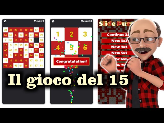 Il gioco del 15 ritorna! / Google Play Store 