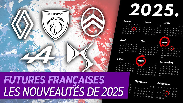 Les nouvelles voitures françaises qui arrivent en 2025