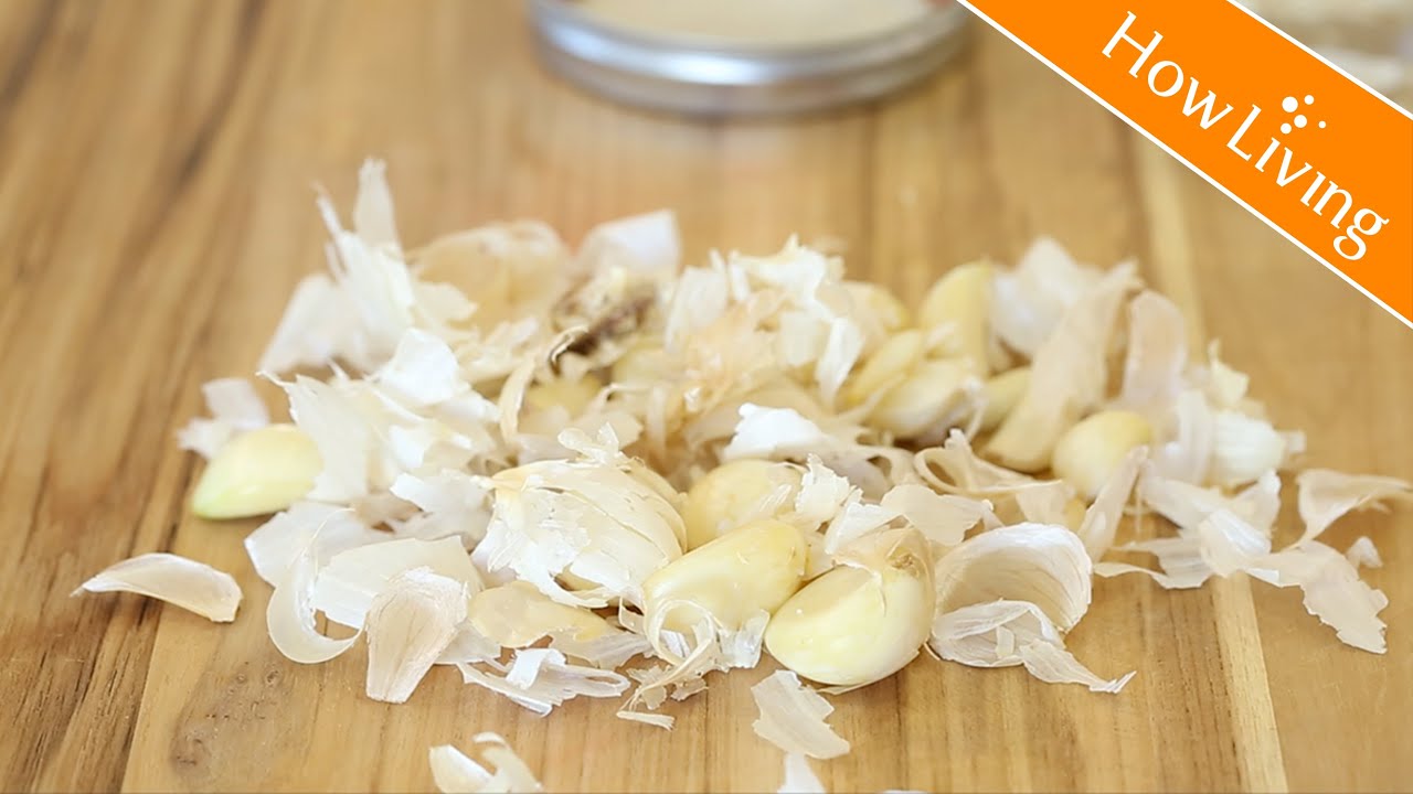 快速剝大蒜皮妙招 料理秘訣 How To Peel Garlic In 10 Secs Howliving美味生活 Youtube