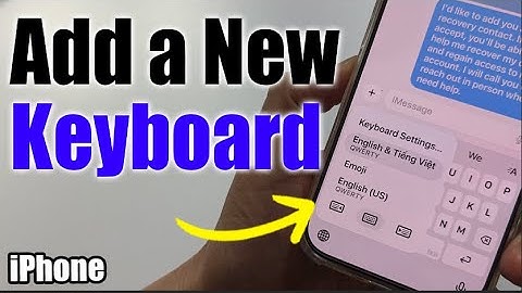 Een nieuw toetsenbord toevoegen aan de iPhone 17/17 Pro Max/Air