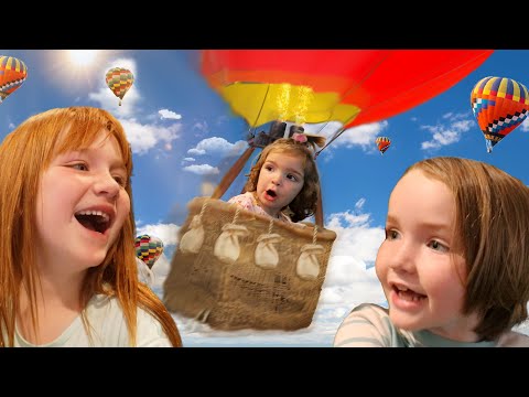 ROBLOX FAMiLY with Crazy Baby Navey!! Adley & Niko grapple Hot Air Balloon rides in new neighborhood