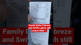 Family Dollar Coupon Glitch still active!!